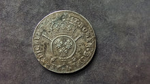 Charger l'image dans la galerie, Ecu Argent Louis XIV aux Insignes (Ref 3874)
