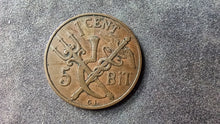 Charger l'image dans la galerie, Antilles Danemark : 5 Bit / 1 Cent 1913 (Ref 3890)
