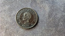 Charger l'image dans la galerie, Haiti : 5 Centimes 1863 (Ref 3911)
