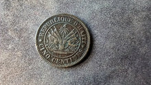 Charger l'image dans la galerie, Haiti : 5 Centimes 1863 (Ref 3911)
