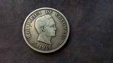Charger l'image dans la galerie, Colombie : 50 Cent 1916 Argent (Ref 3924)
