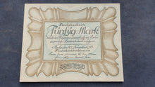 Charger l'image dans la galerie, Allemagne : 50 Mark 1914 SPL (Ref 3939)
