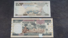 Charger l'image dans la galerie, Arabie Saoudite : 1 &amp; 10 Riyals 1983 / 84 (Ref 3974)
