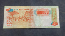 Charger l'image dans la galerie, Angola : 100000 Kwanzas 1991 (Ref 3976)
