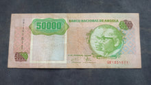 Charger l'image dans la galerie, Angola : 50000 Kwanzas 1991 (Ref 3979)
