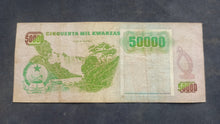 Charger l'image dans la galerie, Angola : 50000 Kwanzas 1991 (Ref 3979)
