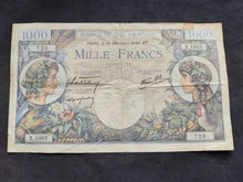 Charger l'image dans la galerie, 1000 Francs Commerce &amp; Industrie (19-12-1940) (Ref 3982)
