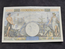 Charger l'image dans la galerie, 1000 Francs Commerce &amp; Industrie (6-2-1941) (Ref 3983)
