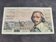 Charger l'image dans la galerie, 1000 Francs Richelieu (6-5-1954) (Ref 3990)
