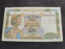Charger l'image dans la galerie, 500 francs La Paix (6-2-1941) (Ref 4006)

