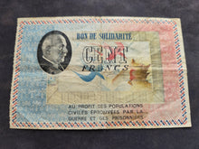 Charger l'image dans la galerie, 100 Francs Solidarité Pétain (Ref 4013)
