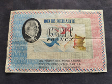 Charger l'image dans la galerie, 100 Francs Solidarité Pétain (Ref 4014)
