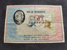 Charger l'image dans la galerie, 100 Francs Solidarité Pétain (Ref 4015)
