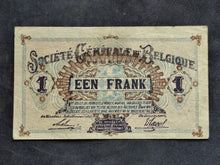 Charger l'image dans la galerie, Belgique : Un franc 1918 (Ref 4026)
