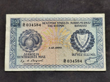 Charger l'image dans la galerie, Chypre : 250 Mils 1980 (Ref 4060)
