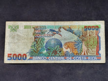 Charger l'image dans la galerie, Costa Rica : 5000 Colones 1996 (Ref 4080)
