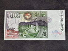 Charger l'image dans la galerie, Espagne : 1000 Pesetas 1992 ; UNC / NEUF (Ref 4087)
