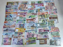 Charger l'image dans la galerie, Lot de 80 Billets du Monde Tous Différents NEUFS
