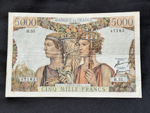 Charger l'image dans la galerie, 5000 Francs Terre &amp; Mer (5-4-1951) (Ref 4241)
