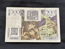 Charger l'image dans la galerie, 500 Francs Chateaubriand (19-7-1945) (Ref 4246)
