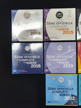 Charger l'image dans la galerie, Superbe Lot 10 X BU France 2014 à 2023 ; Tous Neuf &amp; Scellés
