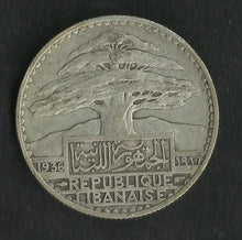 Charger l&#39;image dans la galerie, Liban : 50 piastres Argent 1936 (Ref 113)
