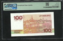 Charger l&#39;image dans la galerie, Luxembourg : 100 Francs 1993 ; PMG : Gem UNC 66 ; EPQ (Ref 1885)
