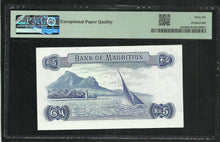 Charger l&#39;image dans la galerie, Mauritius : 5 Rupees 1967 ; PMG : Gem UNC 66 ; EPQ (Ref 167)
