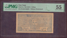 Charger l'image dans la galerie, Vietnam : 1 Dong 1947 ; Pick 9a PMG : About UNC 55 (Ref 4231)

