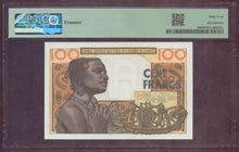 Charger l'image dans la galerie, West Africa : 100 Francs 1965 ; Pick 2b PMG : Choice UNC 64 (Ref 4173)
