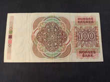 Charger l&#39;image dans la galerie, Norvège : 100 Kroner 1992 (Ref 2654)
