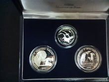 Charger l&#39;image dans la galerie, Coffret 2 X 100 Francs et 5 Francs Terres Australes et Antarctiques Argent BE
