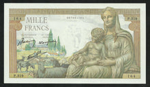Charger l&#39;image dans la galerie, 1000 Francs Demeter (11-6-1942) Comme Neuf

