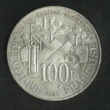 Charger l&#39;image dans la galerie, 100 Francs Argent Commémorative 1985 Emile Zola
