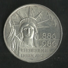 Charger l&#39;image dans la galerie, 100 Francs Argent Commémorative 1986 Liberté
