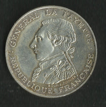 Charger l&#39;image dans la galerie, 100 Francs Argent Commémorative 1987 Egalité La Fayette

