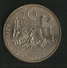 Charger l&#39;image dans la galerie, 10 Francs Commémorative Victor Hugo 1985 ; FDC
