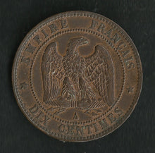 Charger l&#39;image dans la galerie, 10 Centimes Napoléon III Tête Nue 1852 A ; Qualité
