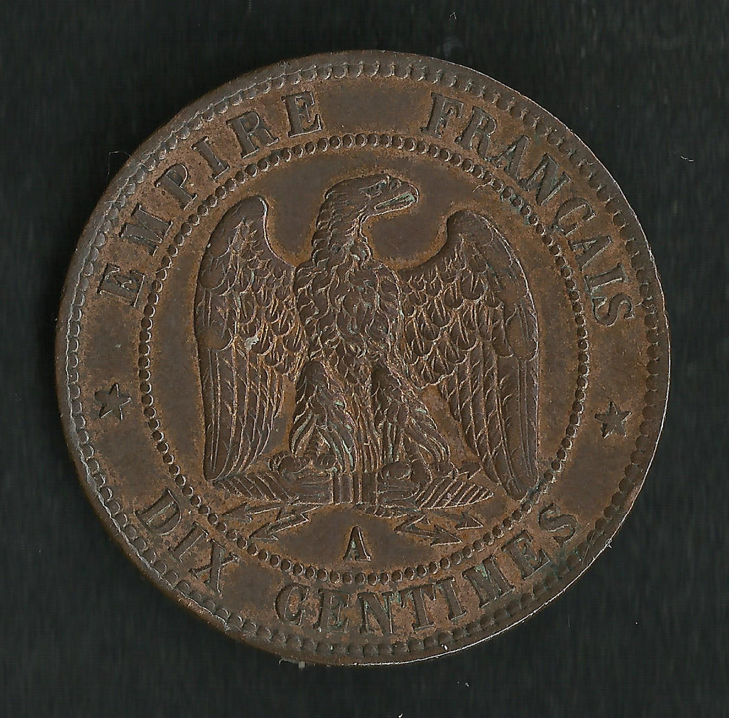 10 Centimes Napoléon III Tête Nue 1852 A ; Qualité