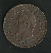 Charger l&#39;image dans la galerie, 10 Centimes Napoléon III Tête Nue 1852 A ; Qualité
