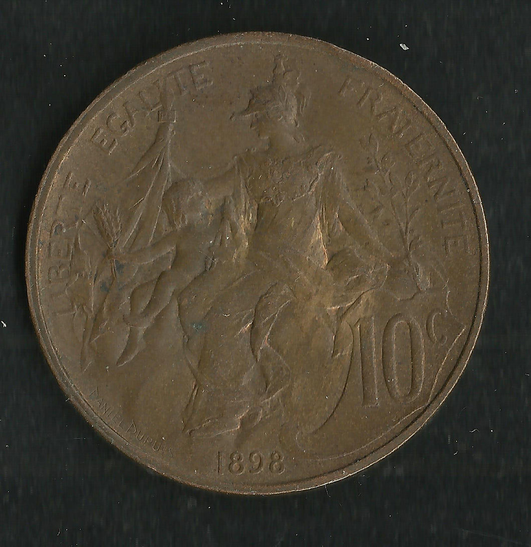 10 Centimes Dupuis 1898 ; Qualité