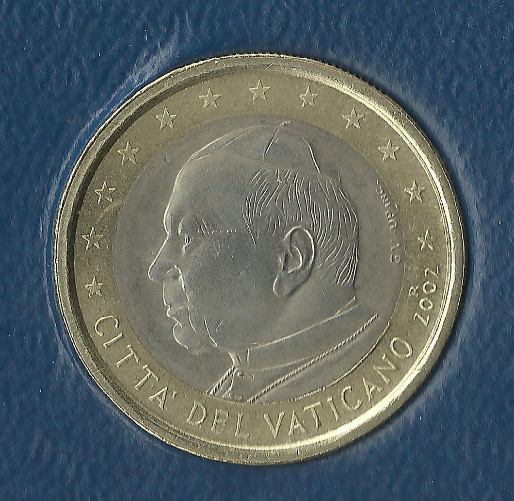 1 Euro Vatican 2002 de BU