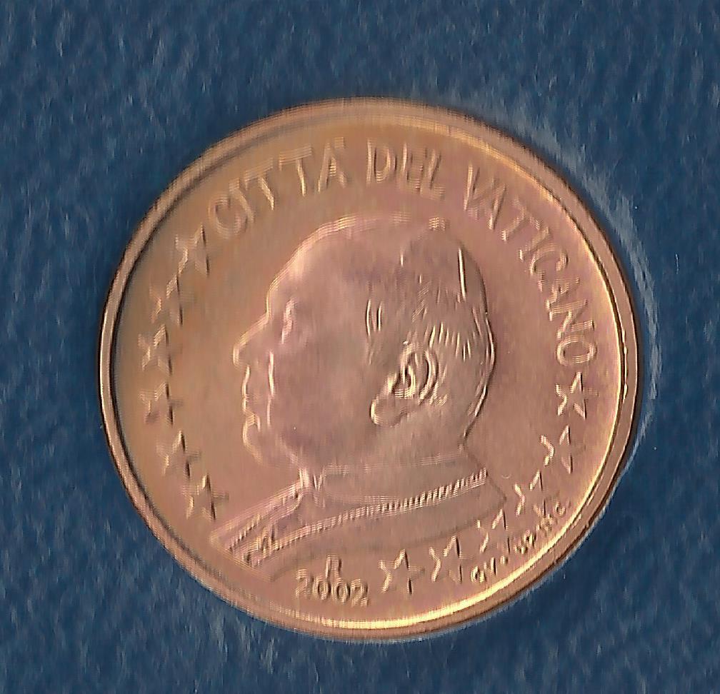 1 cent Vatican 2002 de BU