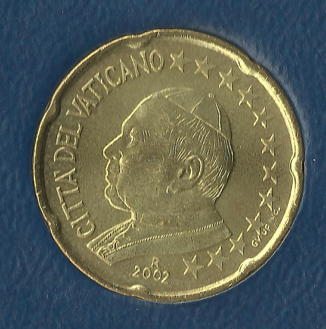 20 cent Vatican 2002 de BU