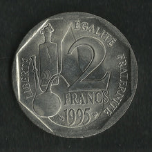 Charger l&#39;image dans la galerie, 2 Francs Commémorative Louis Pasteur 1995 ; FDC
