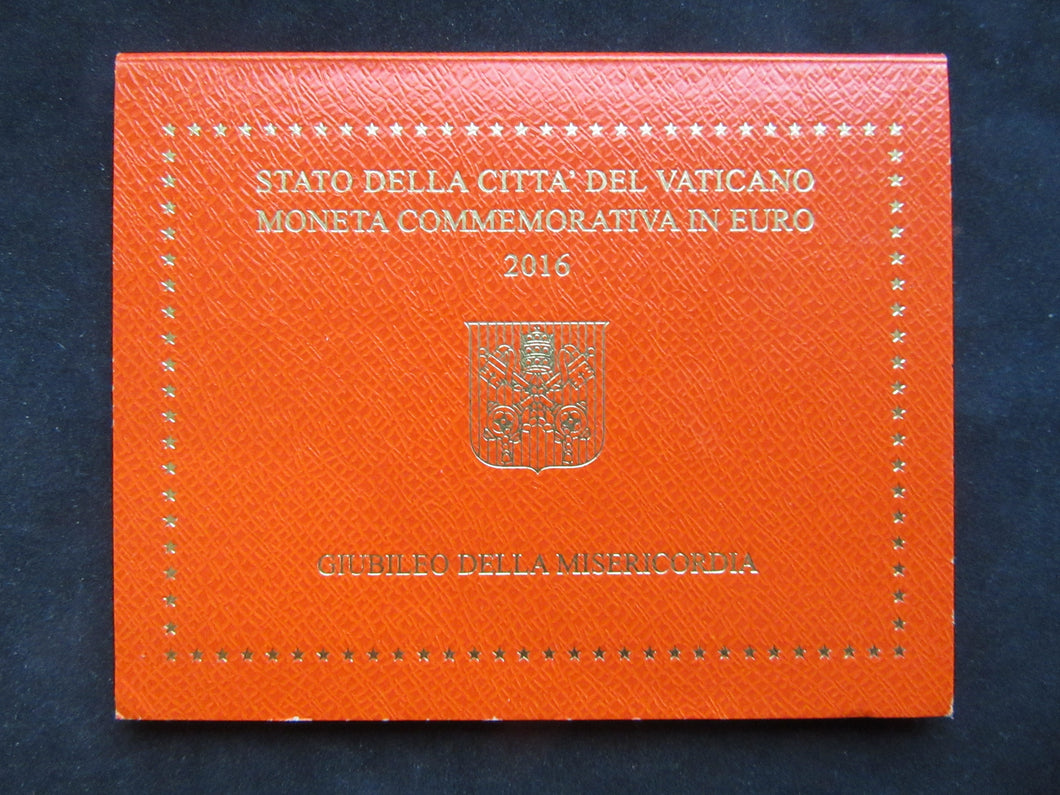 2 Euro Bu Commémorative Vatican 2016 : Miséricorde