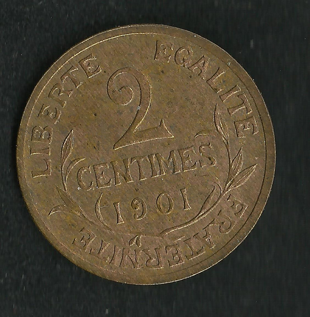 2 Centimes Dupuis 1901 ; Qualité