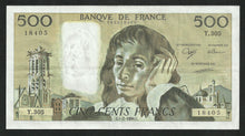 Charger l&#39;image dans la galerie, 500 Francs Pascal (1-2-1990)

