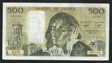 Charger l&#39;image dans la galerie, 500 Francs Pascal (3-4-1980)
