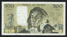 Charger l&#39;image dans la galerie, 500 Francs Pascal (5-10-1978)
